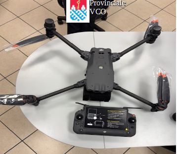 Polizia Provinciale del Vco si dota di drone termico