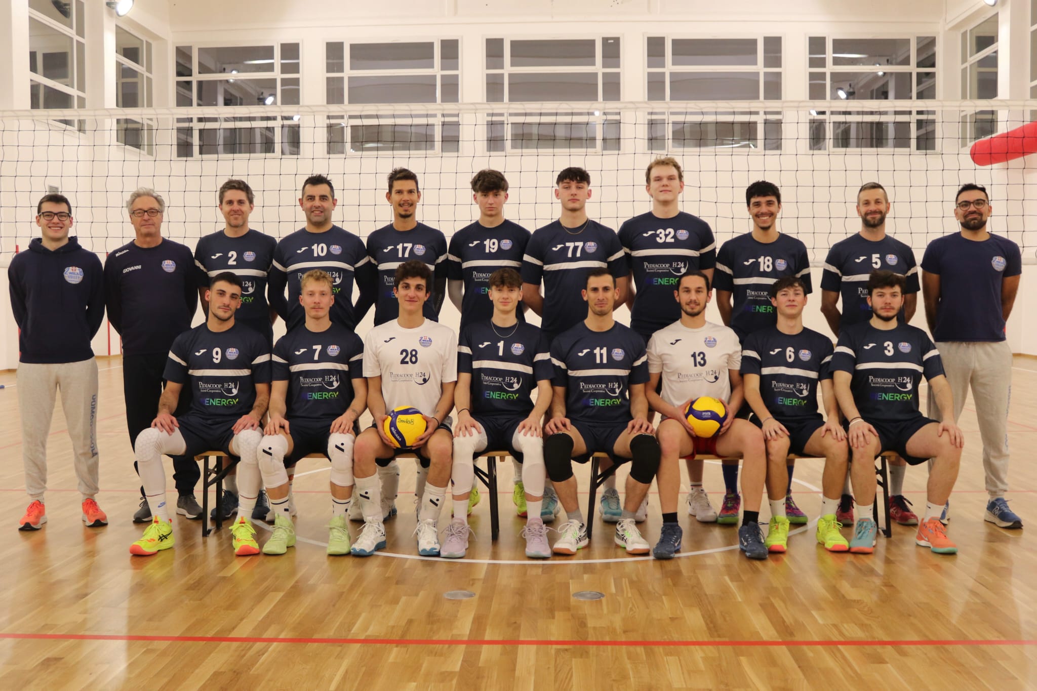 Volley: Pediacoop H24 vince in casa, Industrial Volley Ticino batte Pavic
