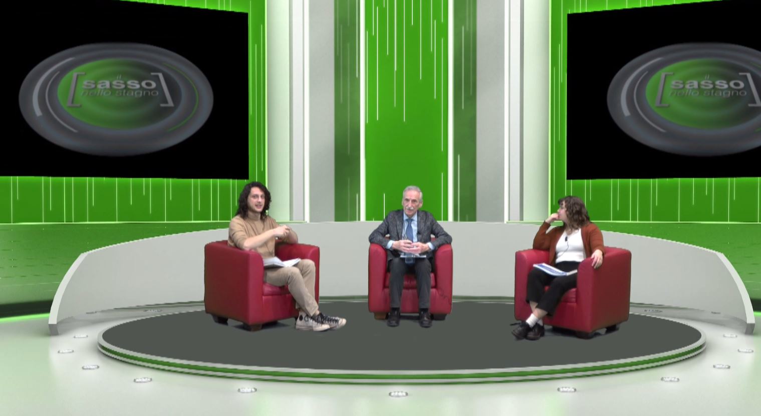 I giovani protagonisti a Il sasso nello stagno