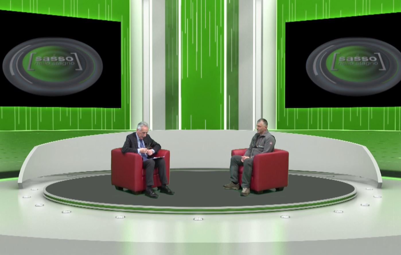 Riccardo Maccagno ospite a Il sasso stagno