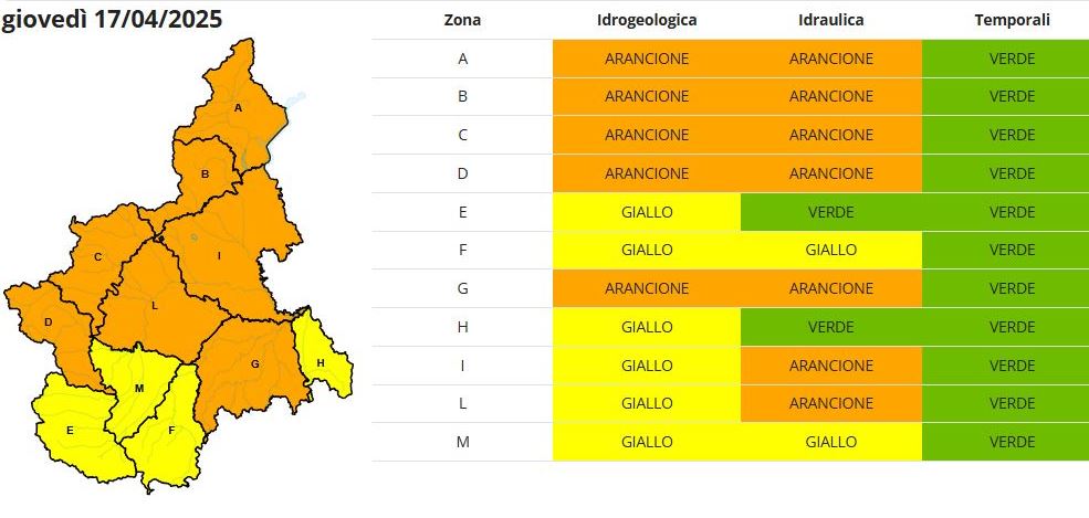 Esondato il lago Maggiore in Piazza Garibaldi a Pallanza, il rischio idrogeologico scende da rosso ad arancione