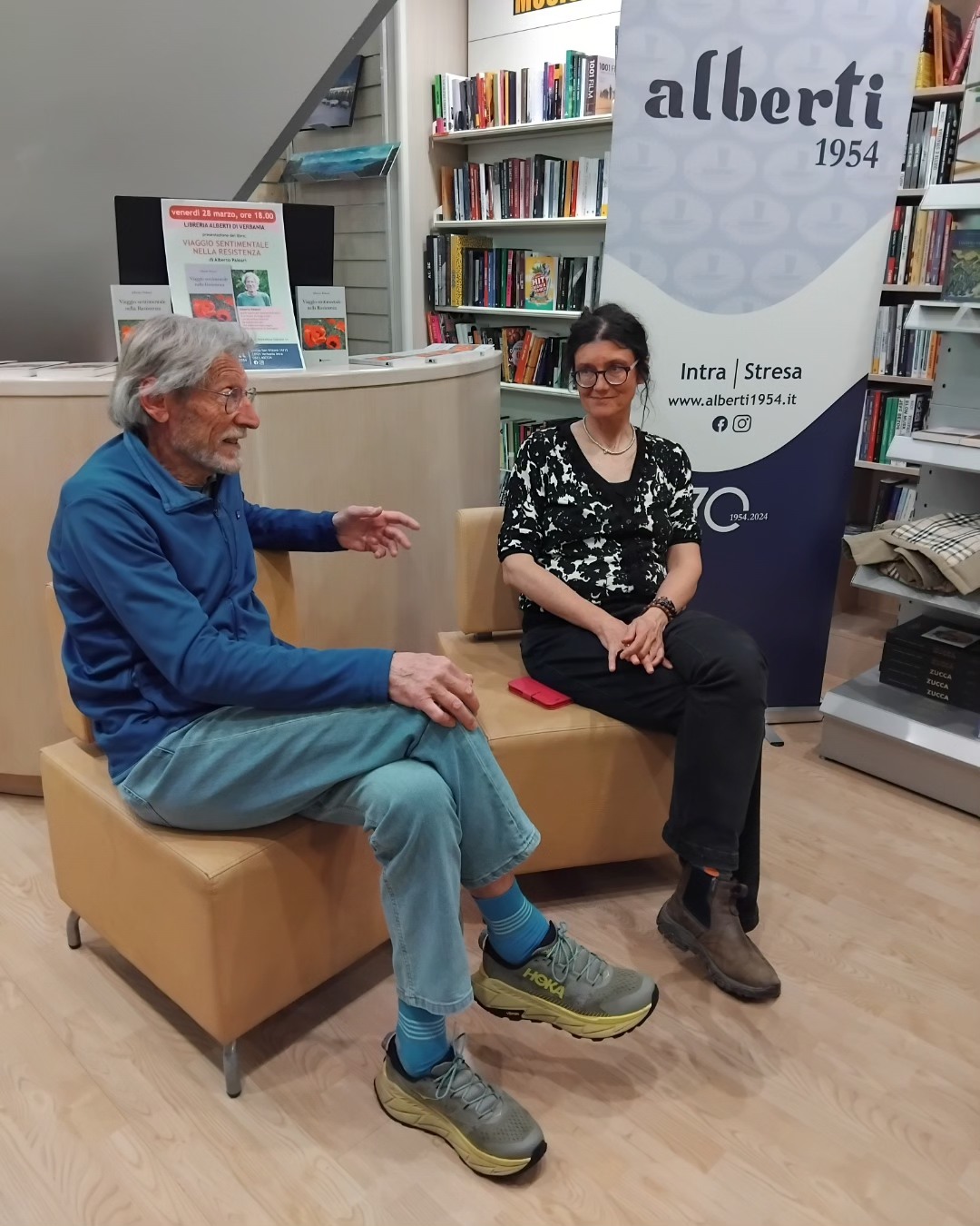 Alberto Paleari con "Viaggio sentimentale nella Resistenza" a L'Appetito Vien Leggendo