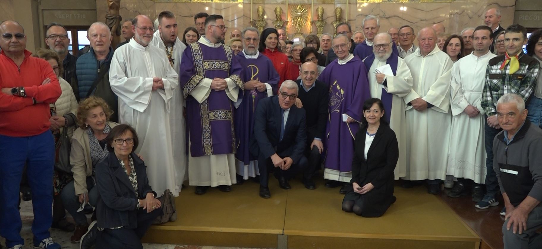 Celebrato nella chiesa di Maria Ausiliatrice a Verbania Intra il 65mo anniversario di sacerdozio di don Enrico Zeròli