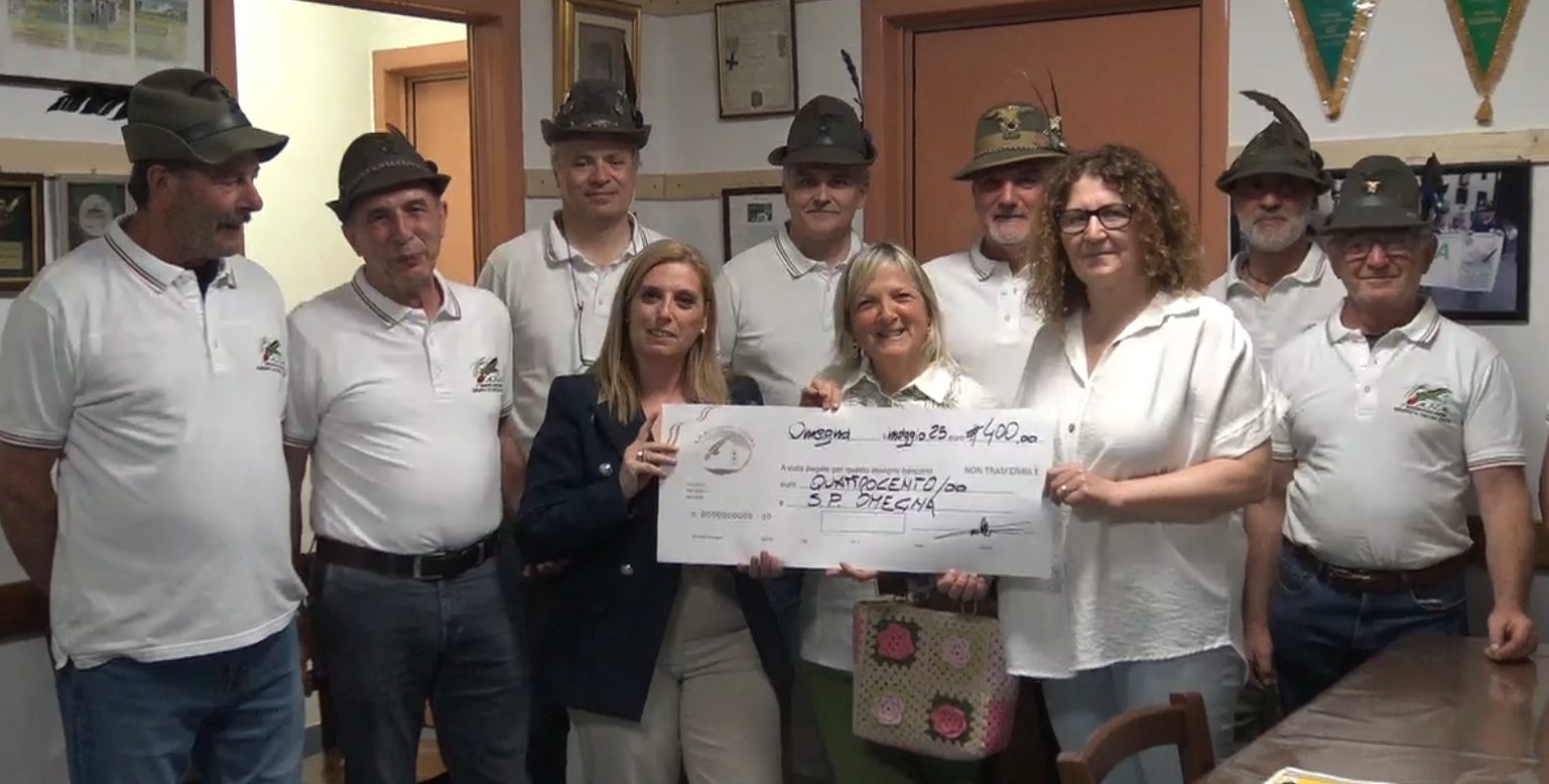 Omegna, devoluti in iniziative solidali i proventi raccolti dagli Alpini nel 2024