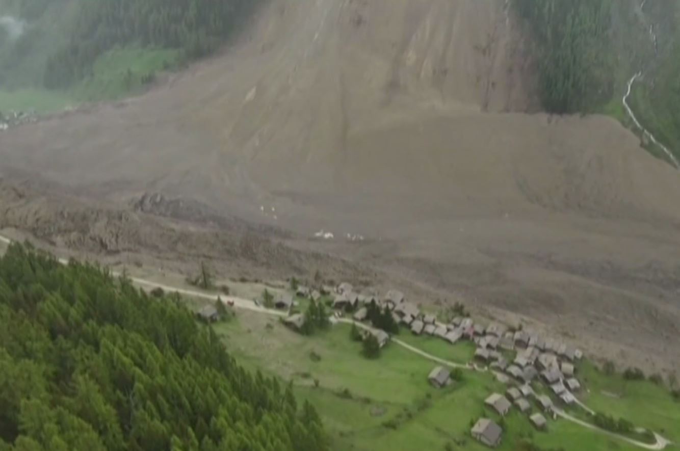 Blatten (Canton Vallese) : frana il ghiacciaio Birch. Uncem : "Emergenza che riguarda tutti"
