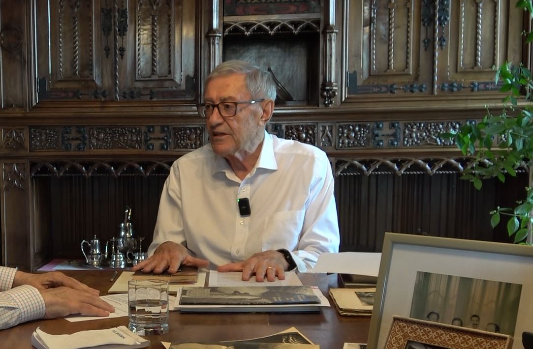 Vitaliano Moroni, presidente onorario di Lagostina, protagonista di Ritratti