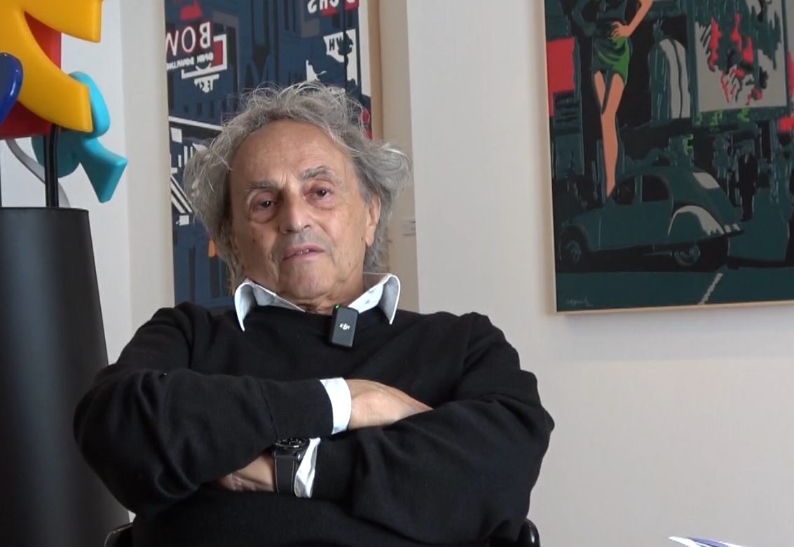 Ugo Nespolo protagonista a Ritratti