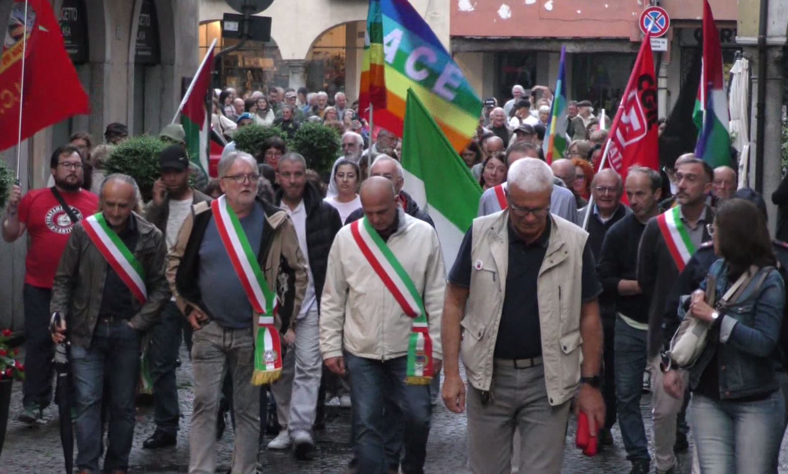 Omegna, molto partecipata la manifestazione pro Gaza