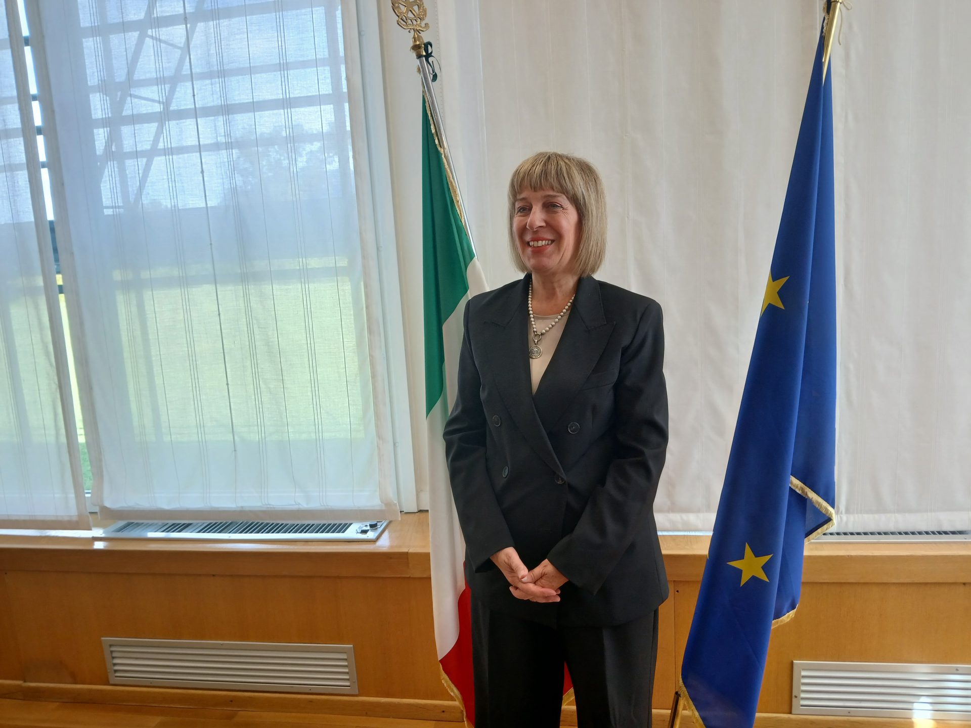 Si è insediato a Villa Taranto il nuovo Prefetto del Vco Matilde Pirrera