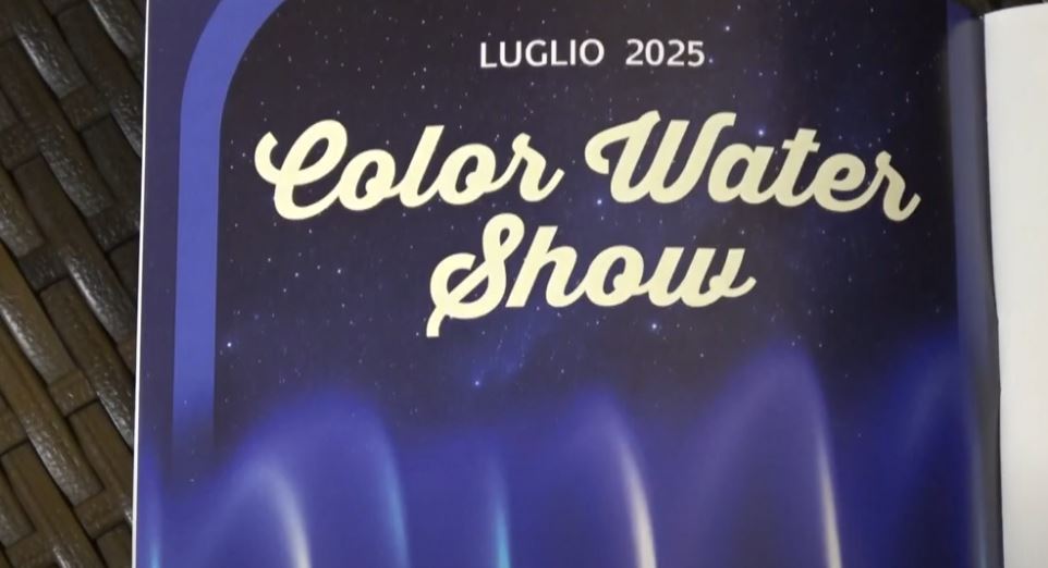 Stasera alle 21 accensione della fontana danzante di piazza Garibaldi a Verbania Pallanza