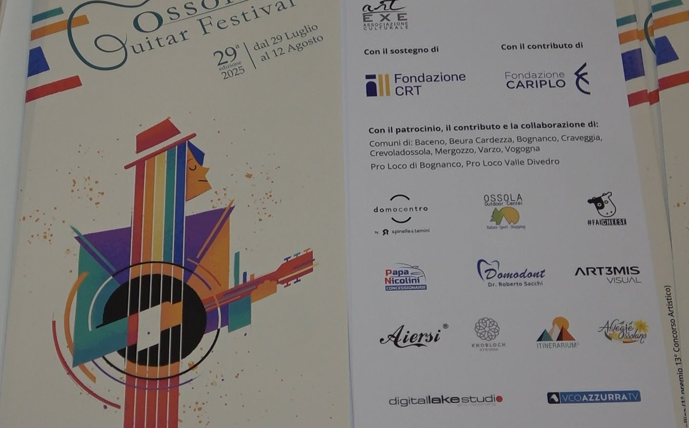 Torna l'Ossola Guitar Festival