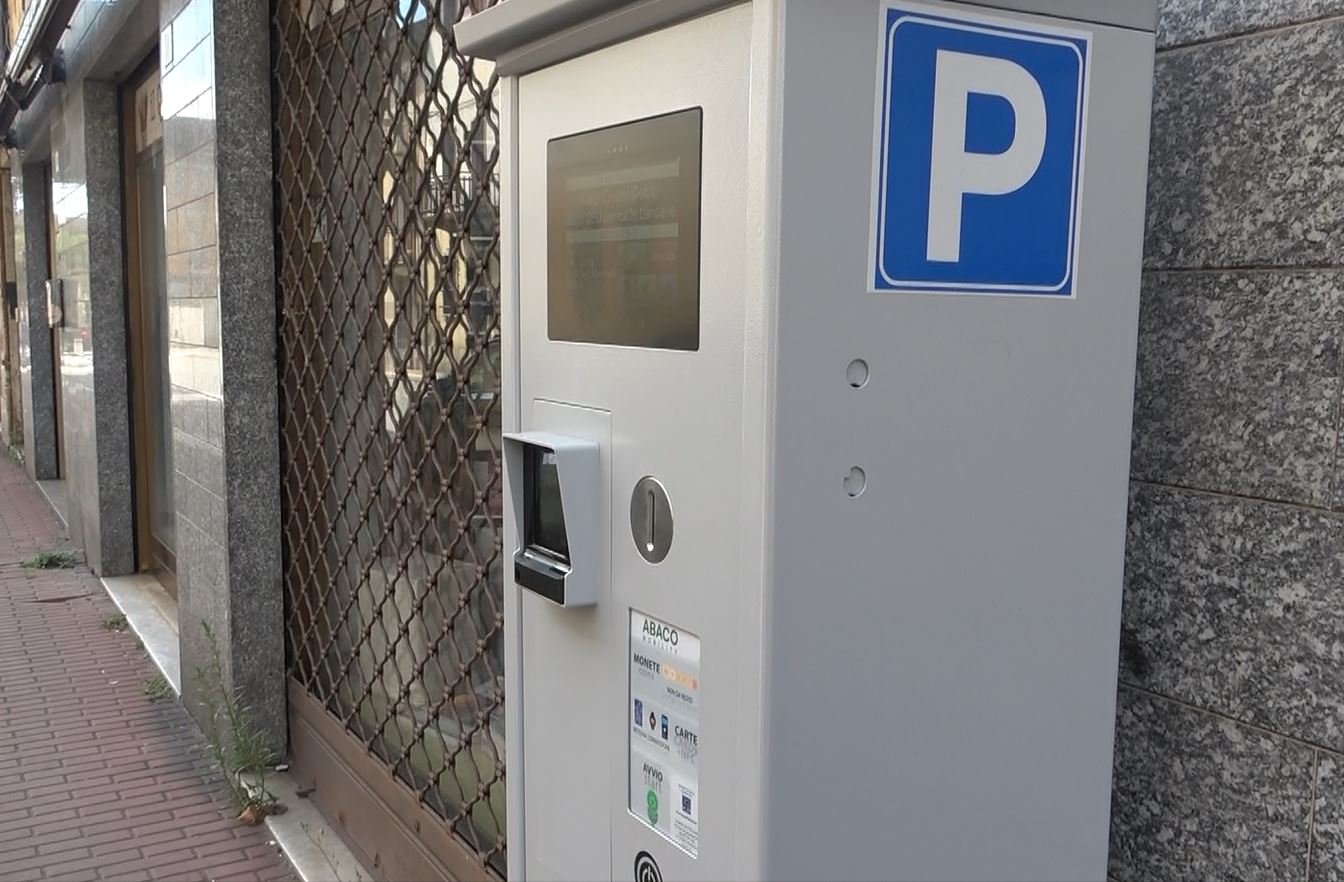 Omegna, installati nuovi parcometri