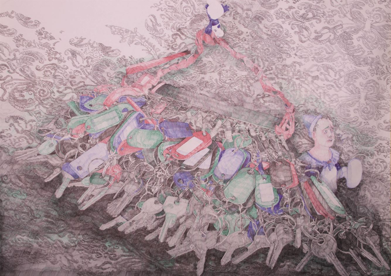 Le opere a penna BIC di Andrea Pescio al Museo del Paesaggio di Verbania. Inaugurazione l' 1/08 alle 18.30 a Casa Ceretti