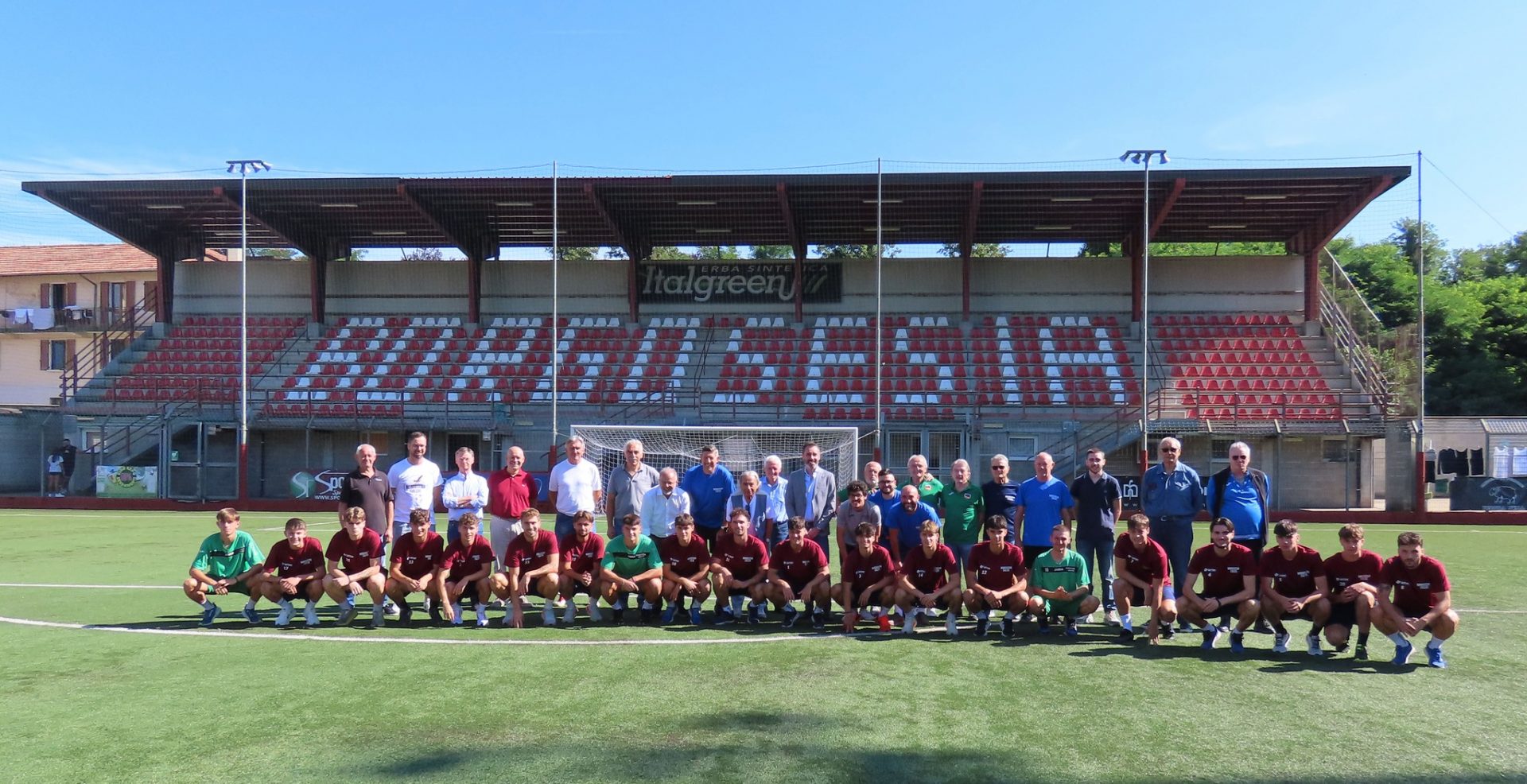 Il Borgosesia si allena in vista della prossima stagione