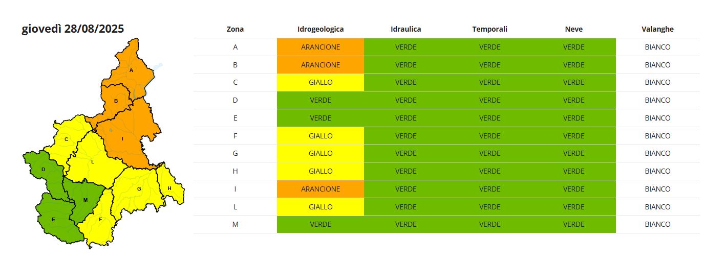 Allerta meteo arancione, domani il clou. Sergio: "Situazione da cardiopalma considerato il terreno duro e possibili frane"
