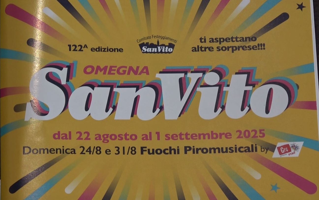 Omegna, presentata l'edizione 2025 di San Vito