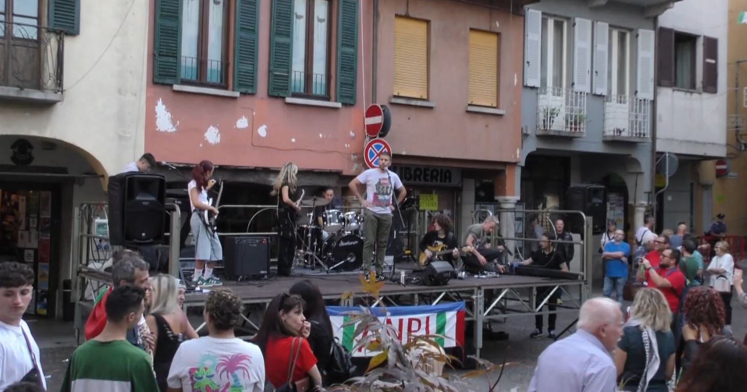 A Omegna un centinaio di partecipanti all'iniziativa Pro Gaza della CGIL