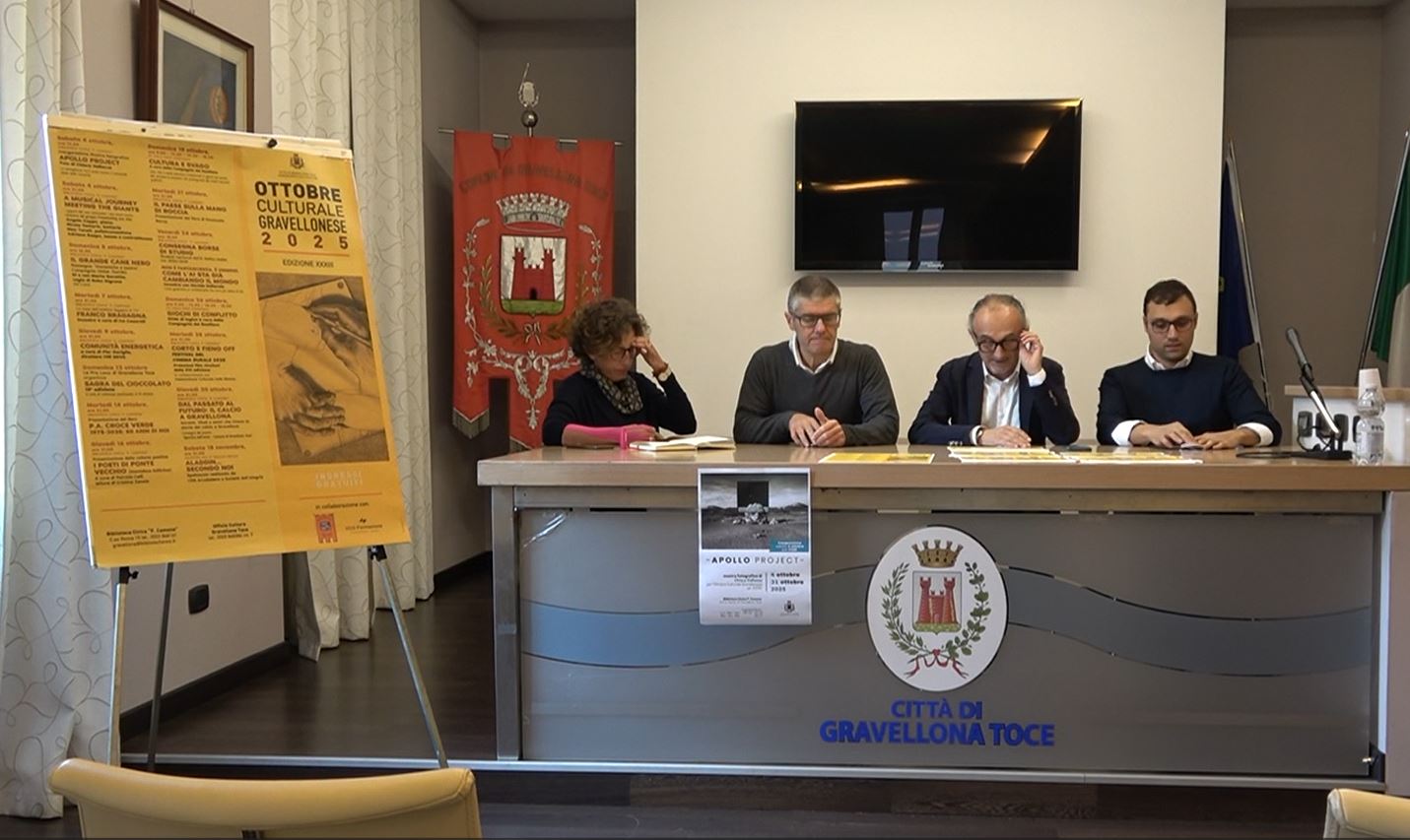 Parte sabato una nuova stagione dell'Ottobre culturale gravellonese