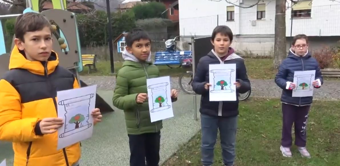 Giornata degli alberi, le iniziative con i piccoli della scuola elementare di Bagnella