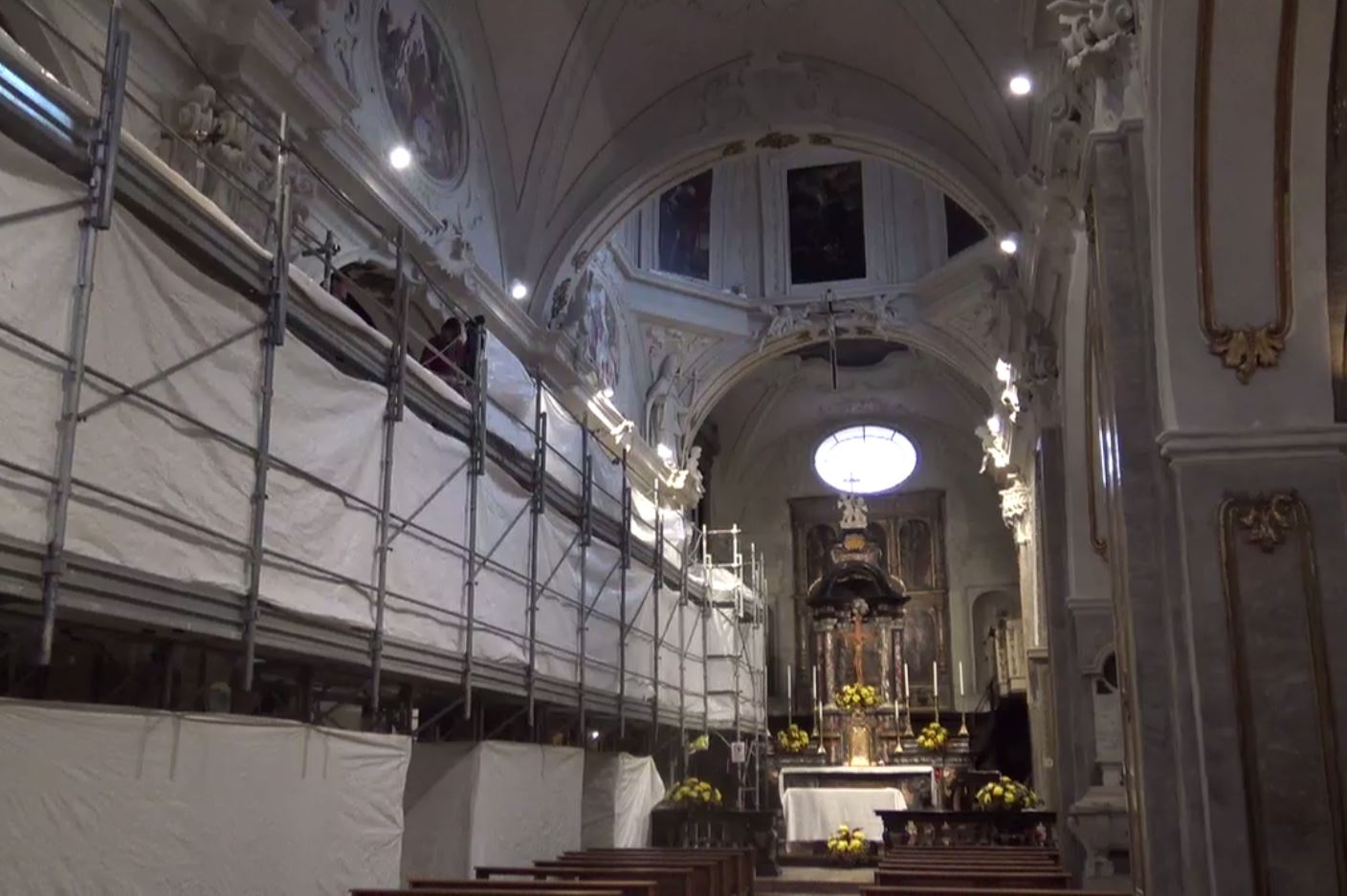 Riparte il restauro della Collegiata di Omegna