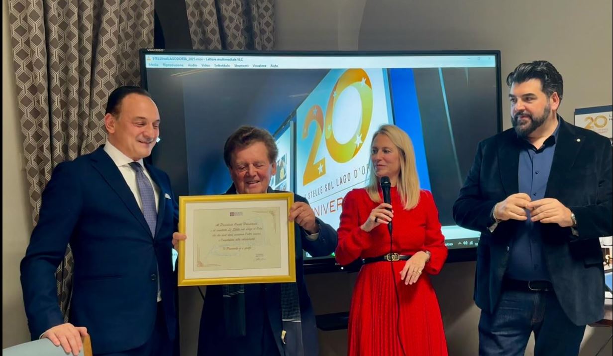 Cena delle Stelle sul Lago d'Orta, in beneficenza 44 mila euro. Speciale dedicato alla serata nel tg del 26 dicembre