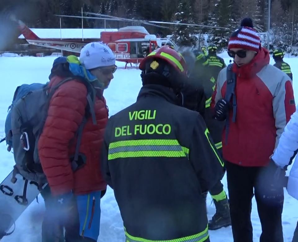 "Un botto e un grande spavento. Grazie ai soccorritori"