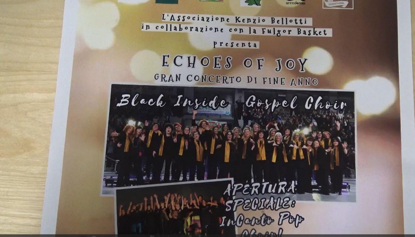 Gran Concerto benefico di fine anno "Echoes of Joy", sabato 27 dicembre alle 20,45 a Gravellona T.