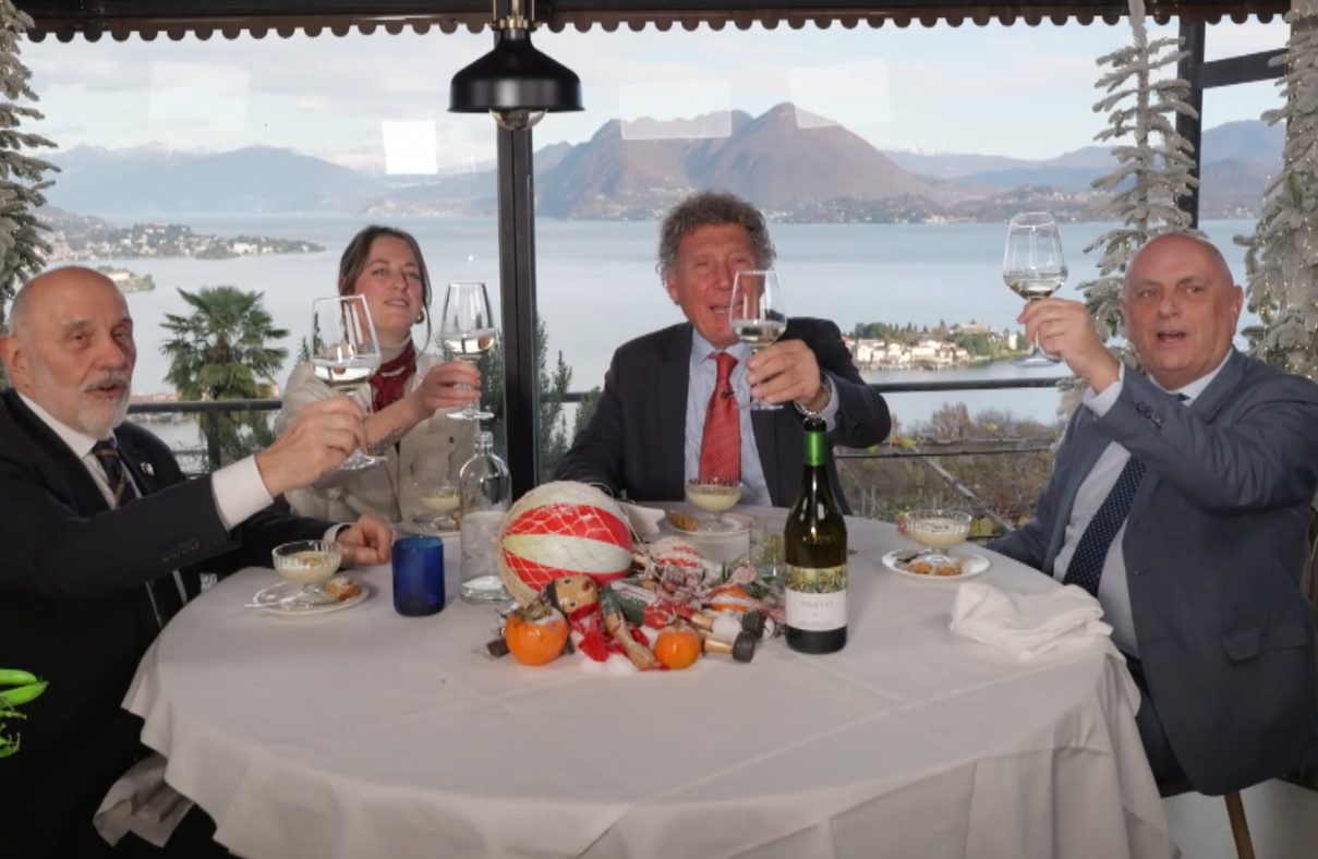 Il menù natalizio di chef Andrea Falciola de La Rampolina di Stresa a Metti una sera a cena