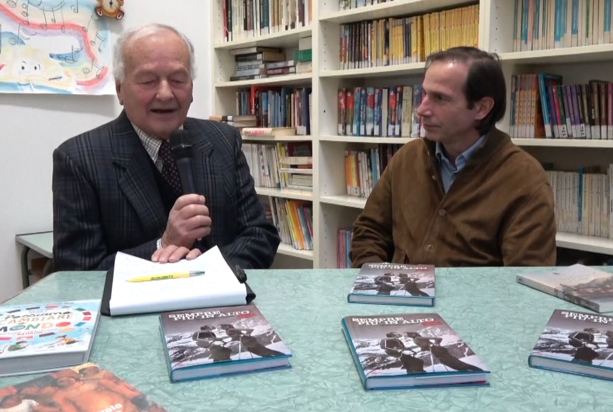 Nicolò Bongiorno ospite a L'Appetito Vien Leggendo con "La versione di Mike"