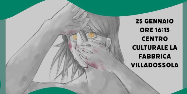 Domenica 25 gennaio alla Fabbrica di Villadossola conferenza spettacolo "Sguardi sul dolore"