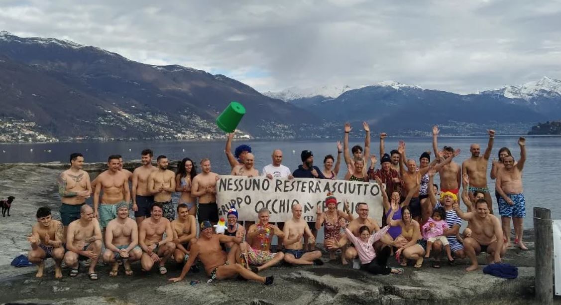 Edizione da record per il Cimento invernale di Cannobio con 41 nuotatori