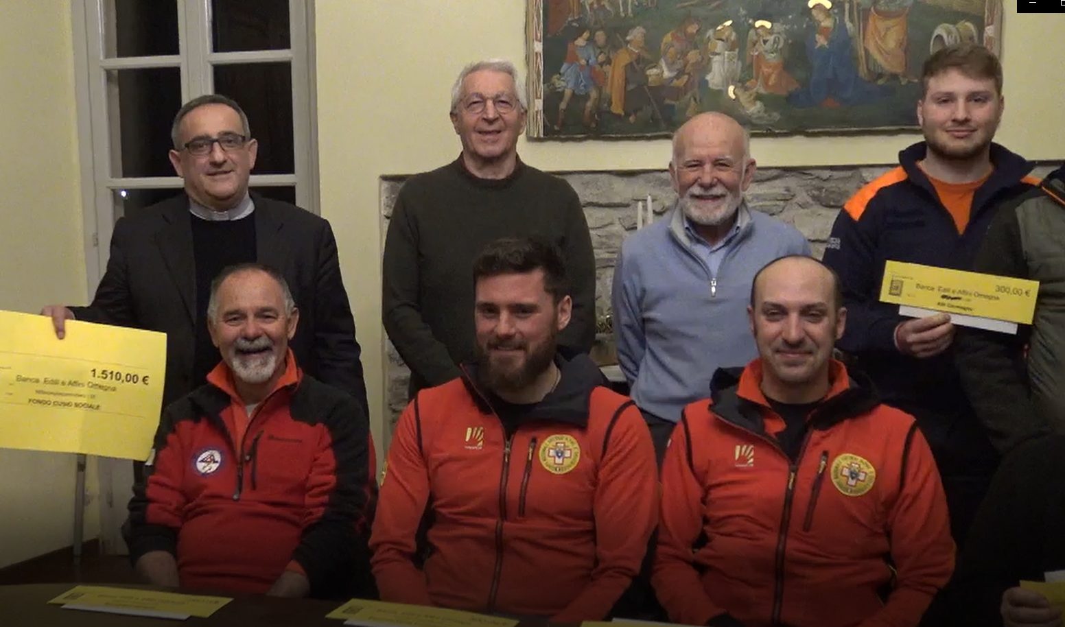 Muratori ed edili del Cusio hanno donato più di 5 mila euro alla comunità locale