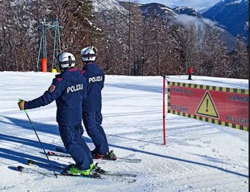 A Domobianca 365 e San Domenico agenti della Polizia per il servizio sicurezza e soccorso in montagna