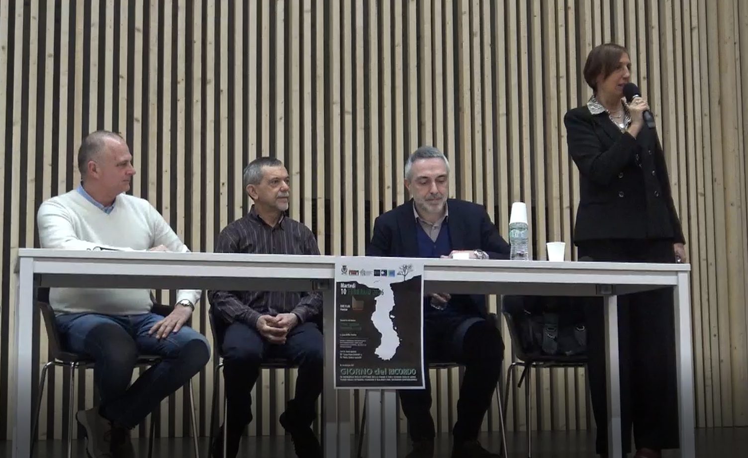 10 Febbraio. Studenti Omegna a lezione con lo storico Massimiliano Franco