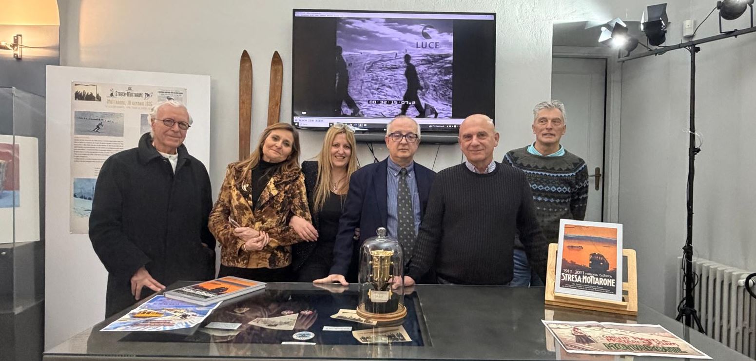 Al Mottarone il primo slalom gigante in Italia. Era il 1935. La storia raccontata in una mostra a Stresa