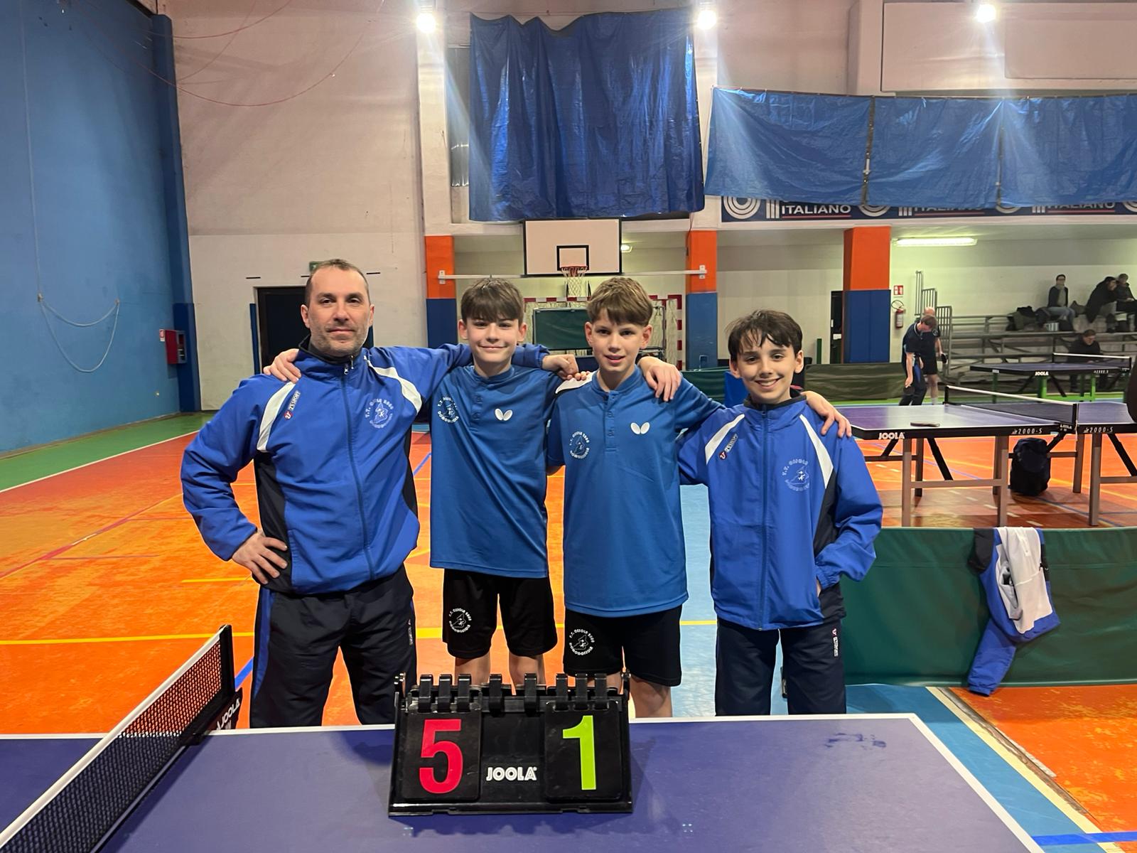 Tennis Tavolo, i risultati dello scorso turno di campionato per TT Ossola 2000