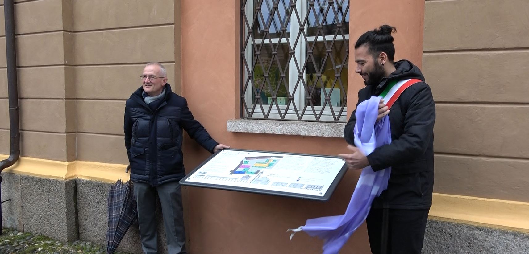 A Baveno inaugurati due pannelli tattili per ipovedenti per scoprire le bellezze della cittadina