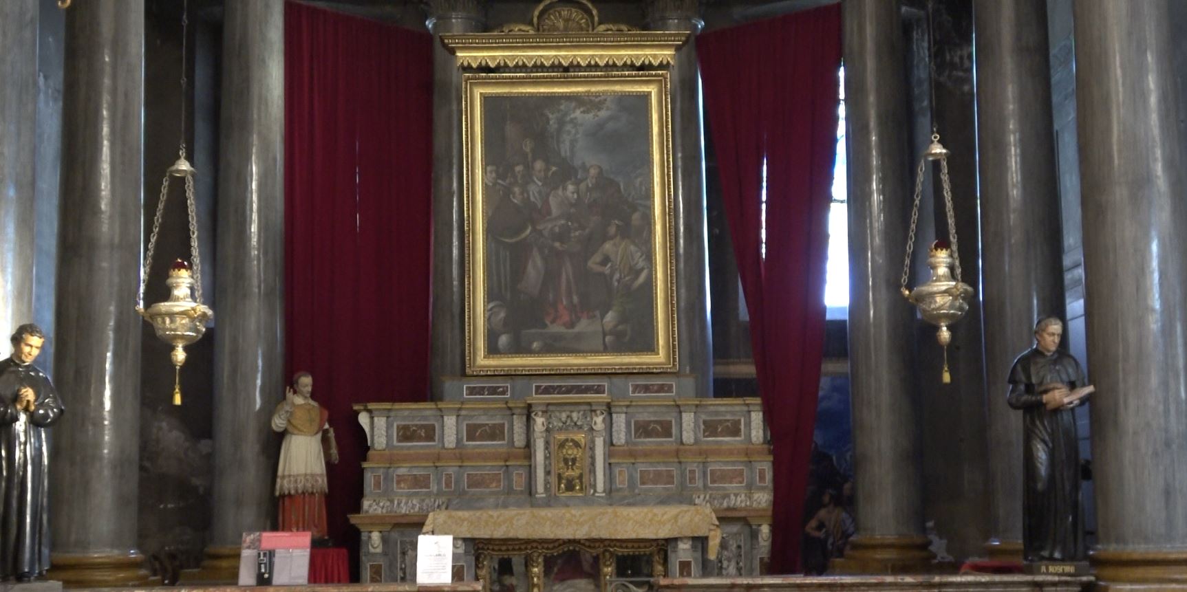 La pala d'altare di Tanzio da Varallo della Collegiata di Domodossola in prestito al Museo del Prado di Madrid