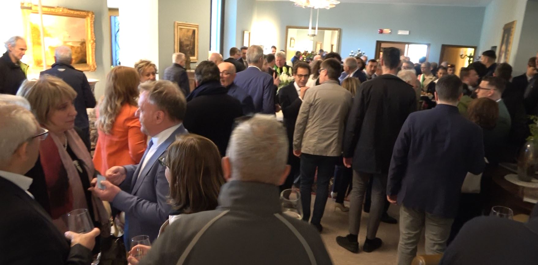 Cerimonia per la restituzione alla pubblica fruizione dei saloni di rappresentanza di Villa Taranto a Verbania