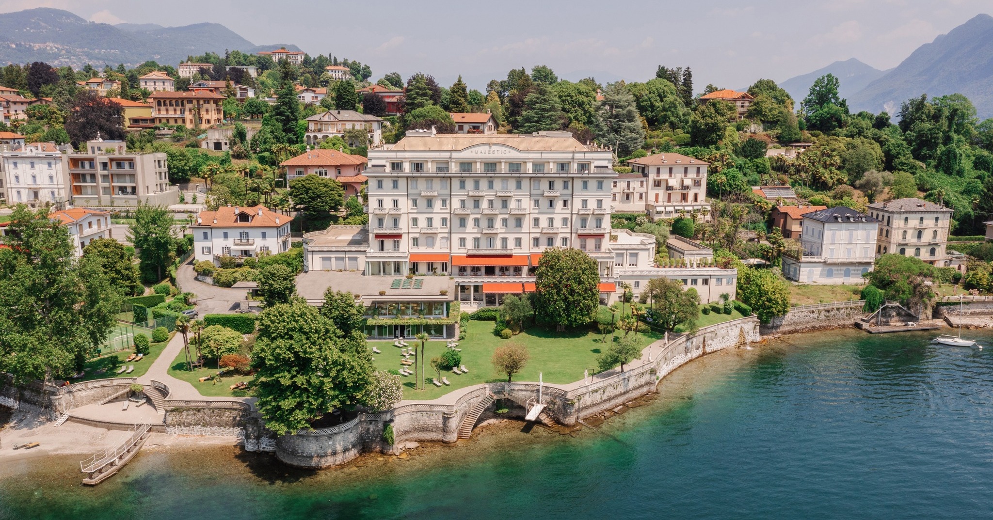 Cresce il turismo luxury sul Lago Maggiore, al via la stagione del Grand Hotel Majestic di Verbania