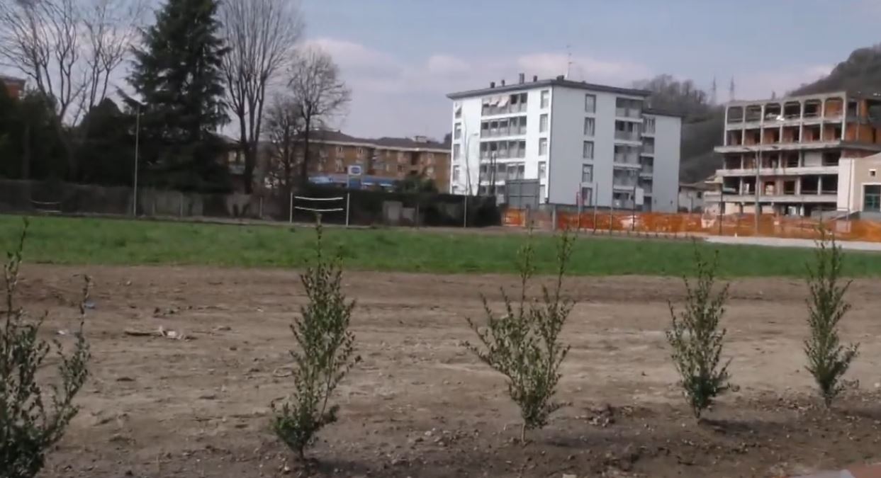 In ultimazione riqualificazione dell'area dell'ex stadio di via Monte Zeda ad Arona