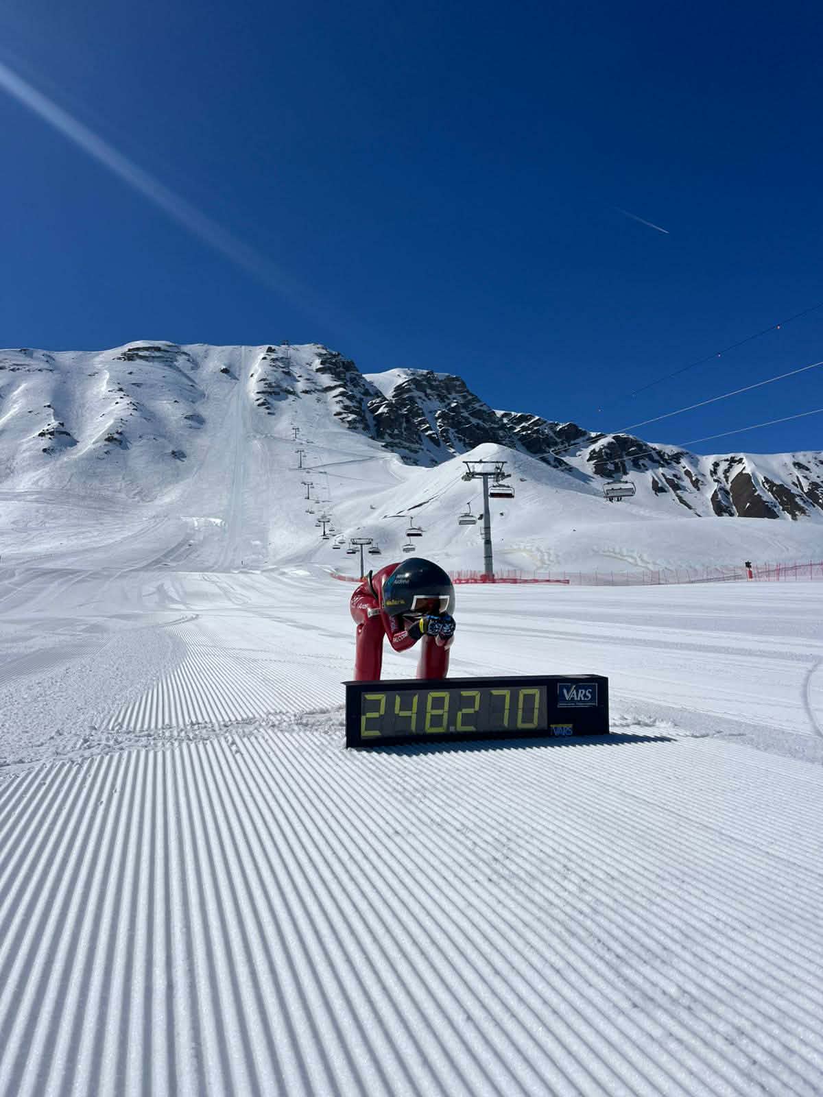 Nuovo record del mondo per Valentina Greggio!