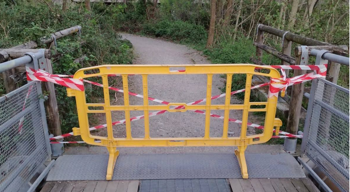 Gravellona Toce, chiusa al transito la passerella sullo Strona