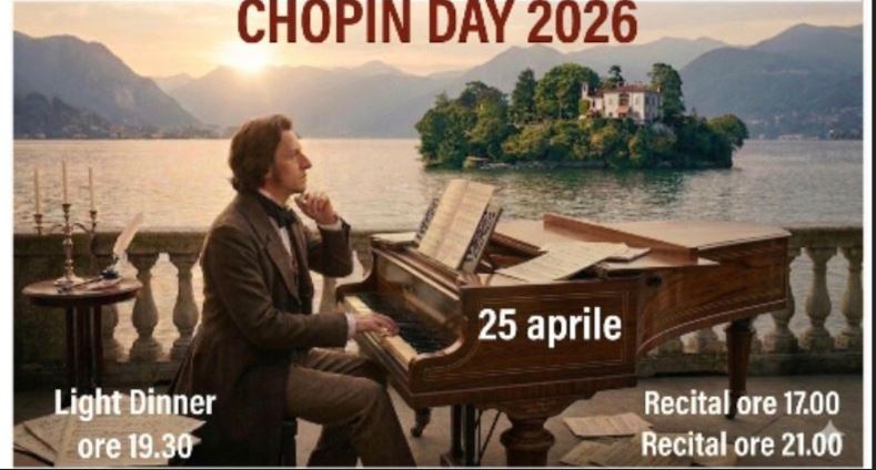 Chopin Day al Grand Hotel Majestic di Verbania con 2 recital a ingresso libero ma occorre prenotare