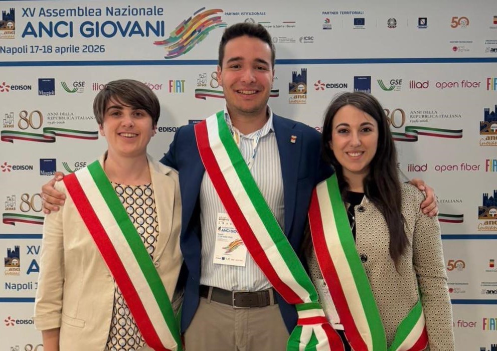 Baldi, Melica e Merola rappresentanti del Vco alla XV Assemblea Nazionale dei Giovani Amministratori di Anci a Napoli
