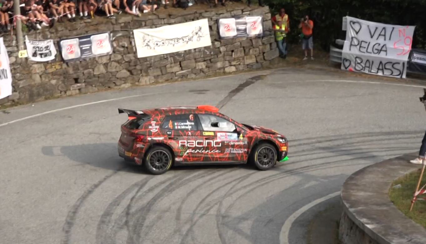 Nel weekend Carmellino e Minazzi al Rally della Valle D'Aosta