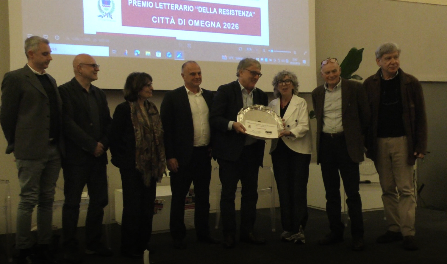 Sabato Omegna ha ospitato la cerimonia conclusiva del Premio Resistenza città di Omegna
