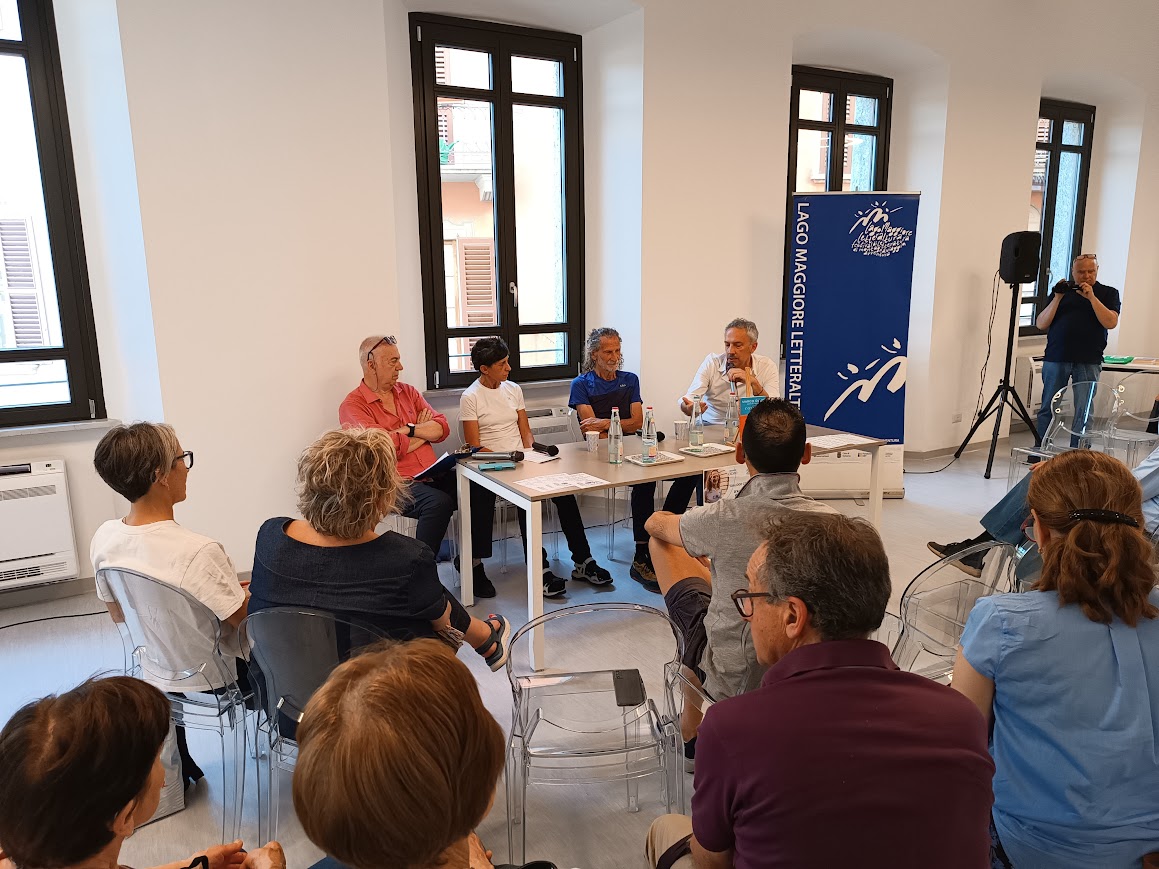L'ultramaratoneta Marco Olmo a Verbania per LetterAltura