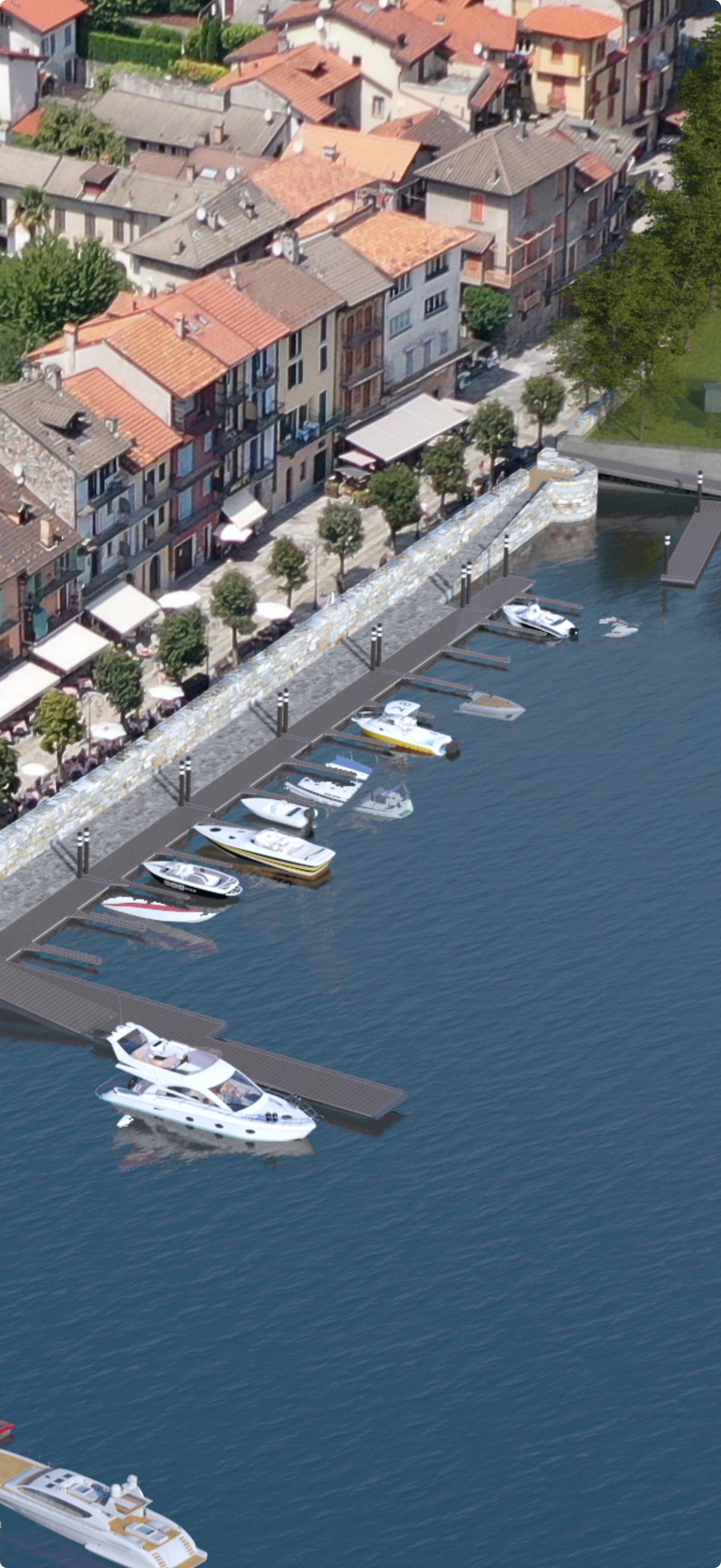 Nuovi posti barca in arrivo a Cannobio