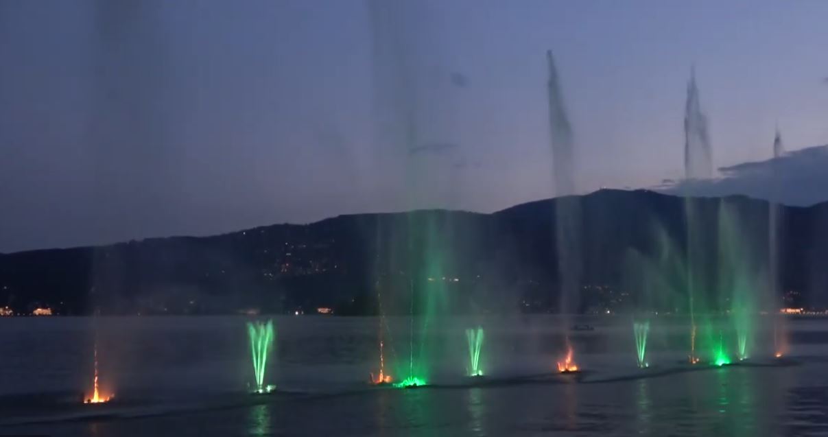 Eventi estivi a Verbania: il 26 giugno partono le fontane luminose a Pallanza